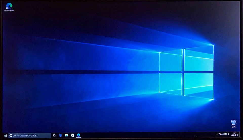 Windows10 デスクトップ画面