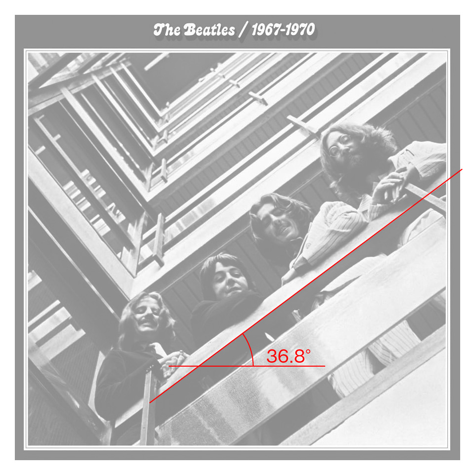 『ザ・ビートルズ　1967年～1970年』 2023エディション の角度