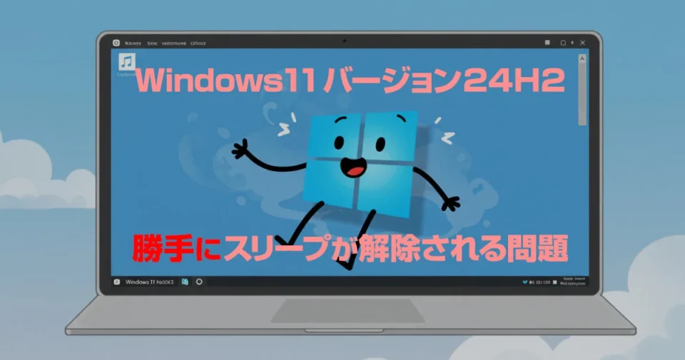 Win11勝手にスリープが解除される問題